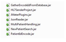 JMeter jar files